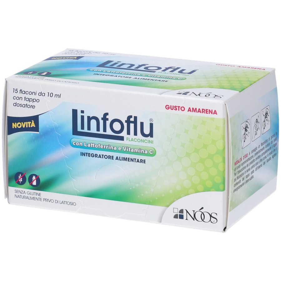 Noos Linfoflu, 15 Flaconcini da 10 ml