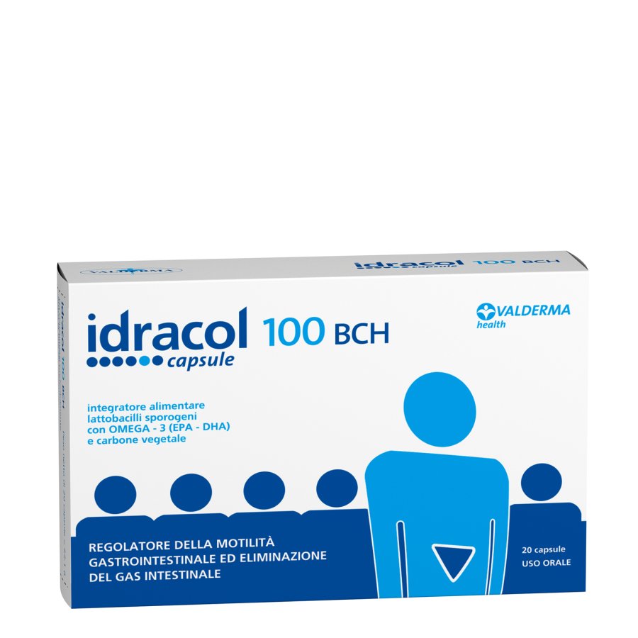 Valderma, Idracol 100 BCH, 20 Capsule Valderma, Idracol 100 BCH, 20 Capsule