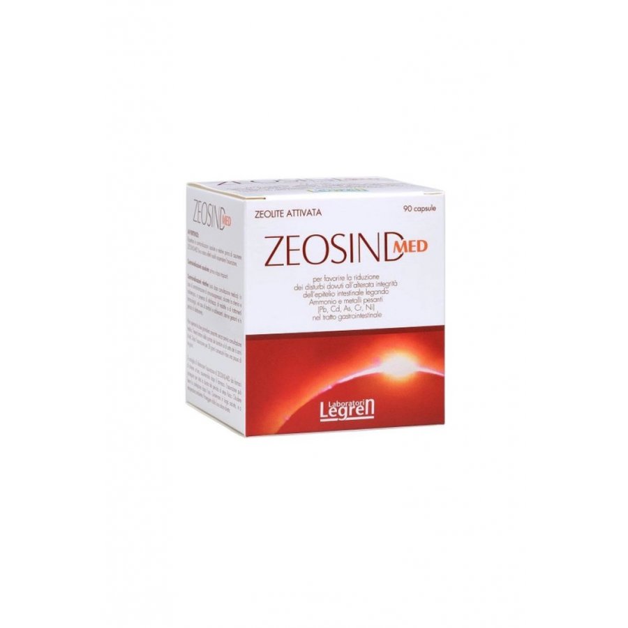 Laboratori Legren Zeosind Med 90 Capsule - Depurazione Organica e Regolarità Intestinale