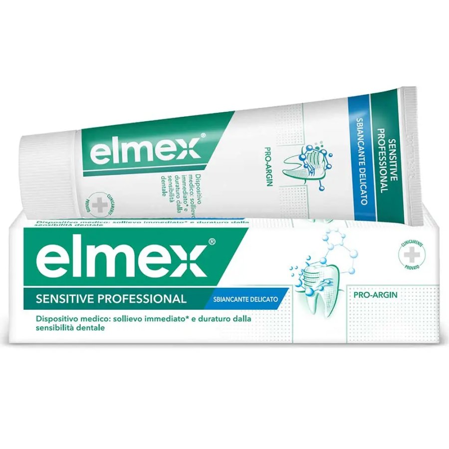 Elmex, Dentifricio Sensitive Professional Sbiancante Delicato, 75 ml