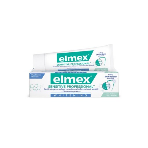 Elmex Sensitive Professional Dentifricio Whitening 75ml - Protezione Sensibilità e Sbiancamento