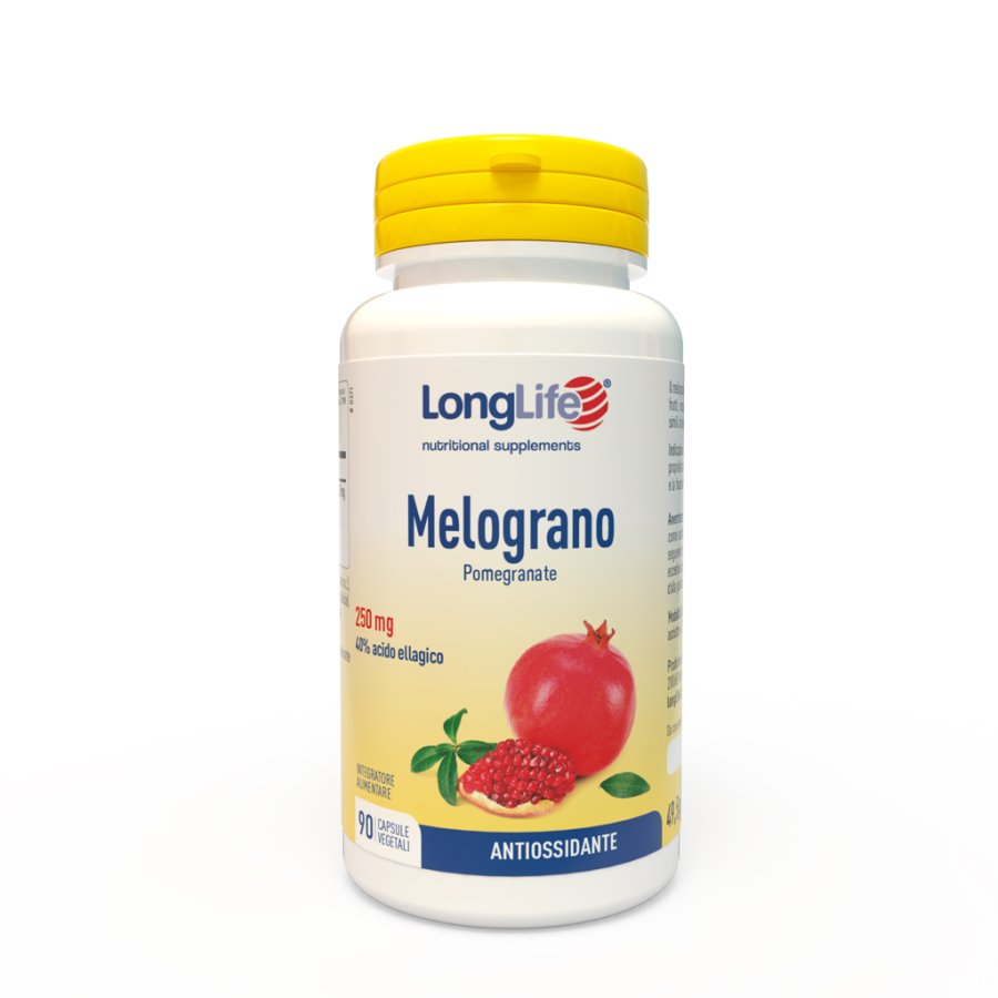 LongLife, Melograno 40%, 90 Capsule Vegetali 