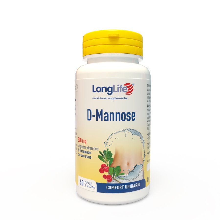 LongLife, D-Mannose, 60 capsule