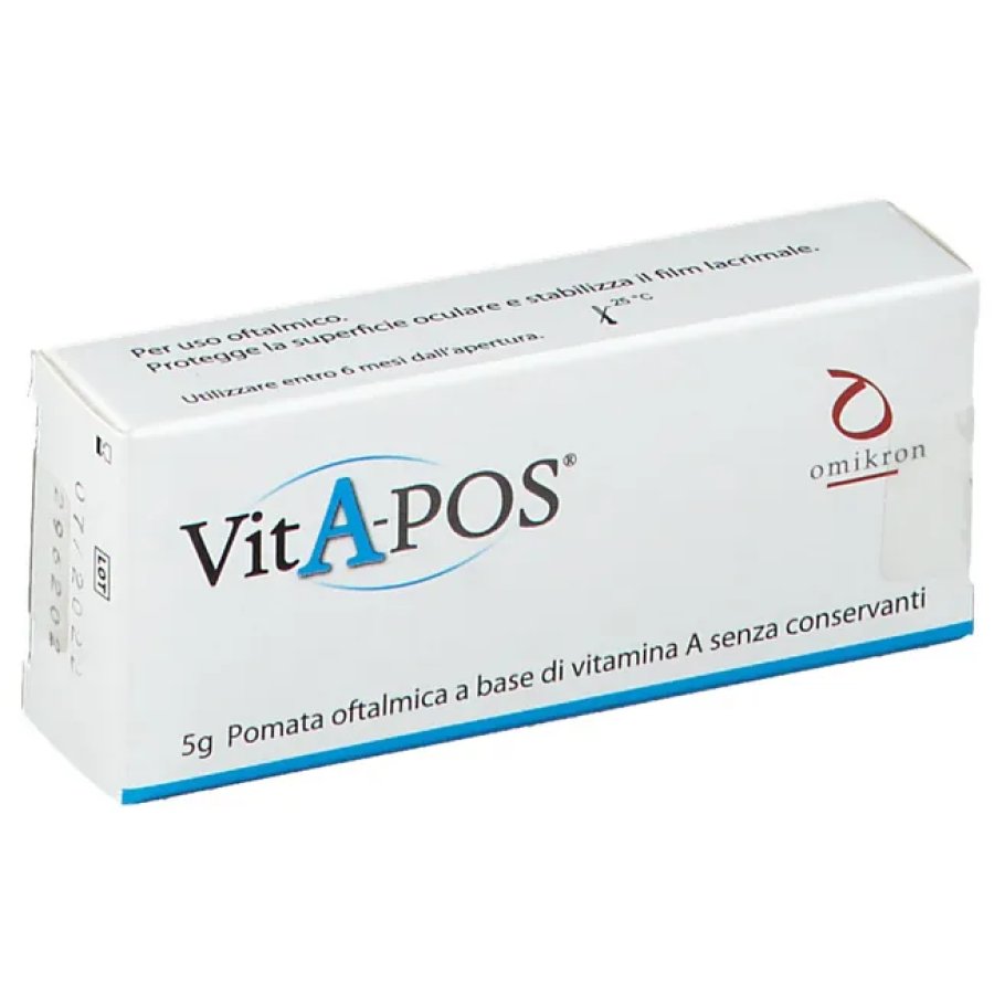 Omikron, Vitapos Pomata Oftalmica, 5 g
