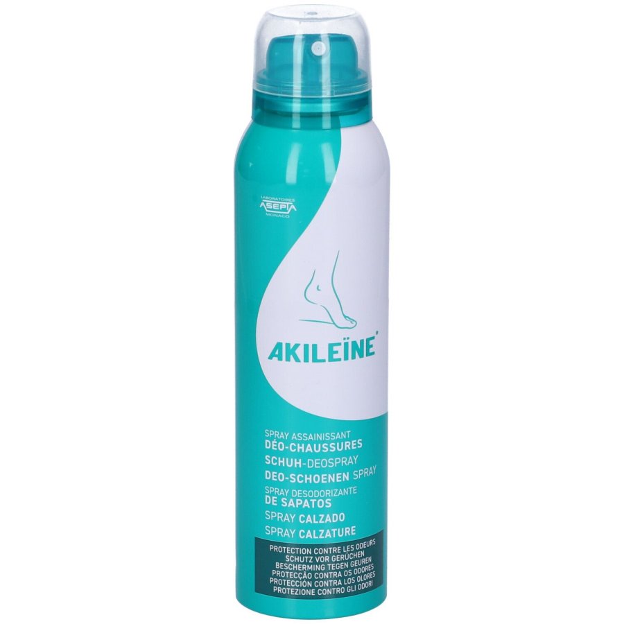 Akileïne Deo Spray Igienizzante Scarpe, 150 ml