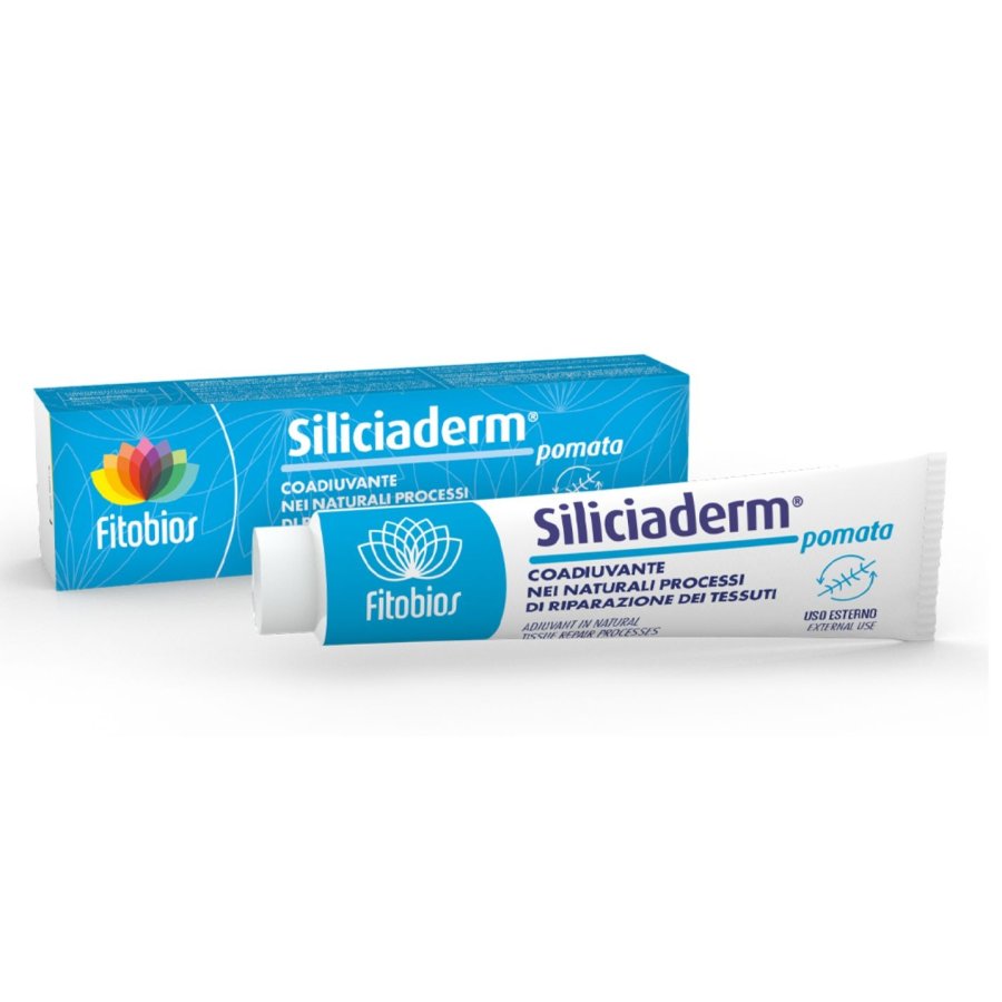 Siliciaderm Pomata, trattamento naturale per ferite e piaghe, 50 ml