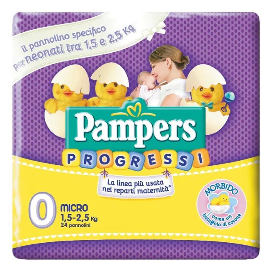 Fater Pampers Micro Pannolini per Bambini, 24 Pannolini