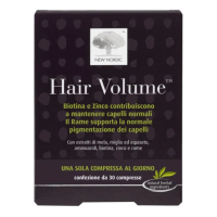 Hair Volume, Integratore per Capelli, 30 Compresse, Biotina, Miglio, Equiseto, Rame, Salute Capelli