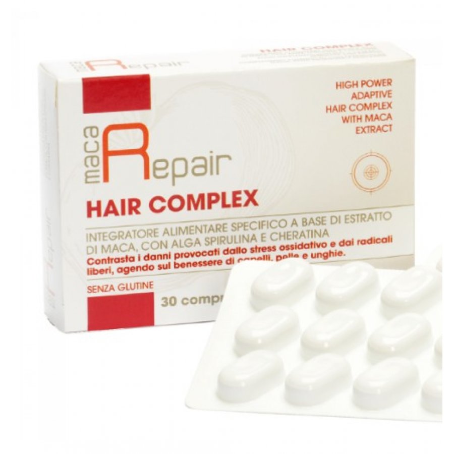 Maca Repair Hair Complex 30 Compresse - Integratore per la Salute dei Capelli
