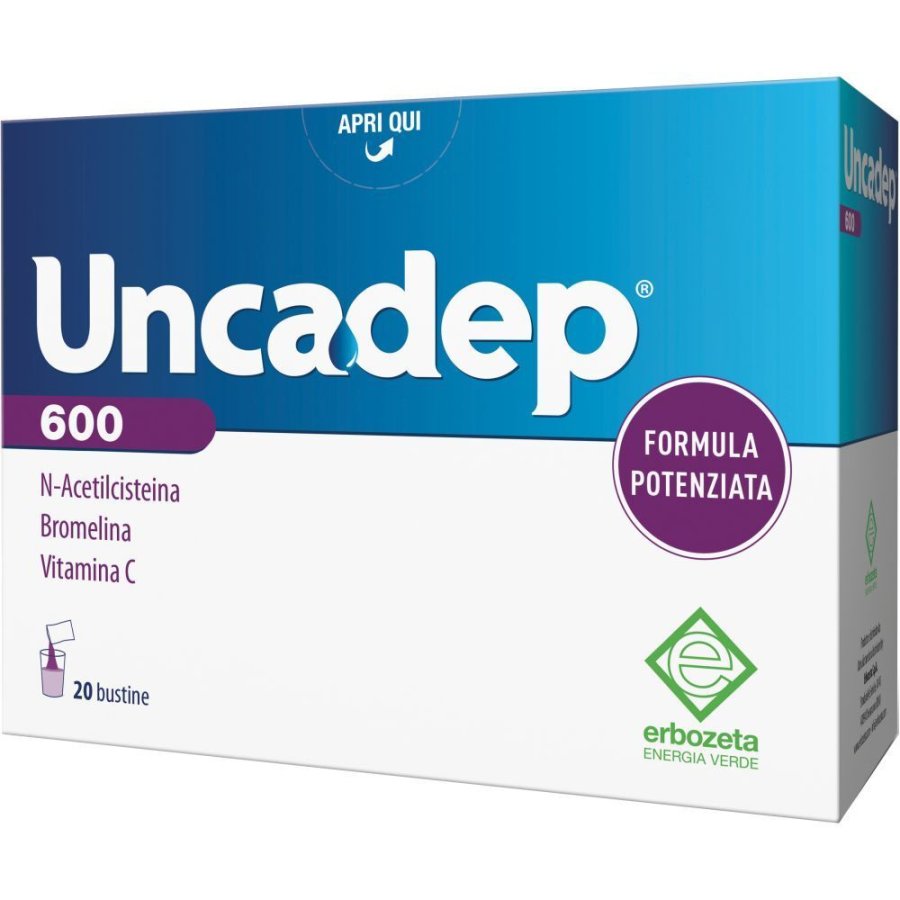 Erbozeta Uncadep 600, 20 Bustine 