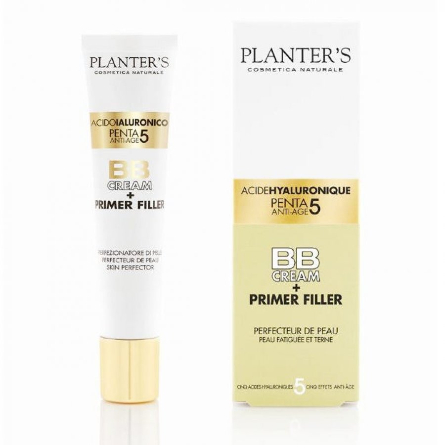 Planters - Acido Ialuronico Penta 5 BB Cream Primer Filler 40ml - Trattamento viso per una pelle luminosa e uniforme