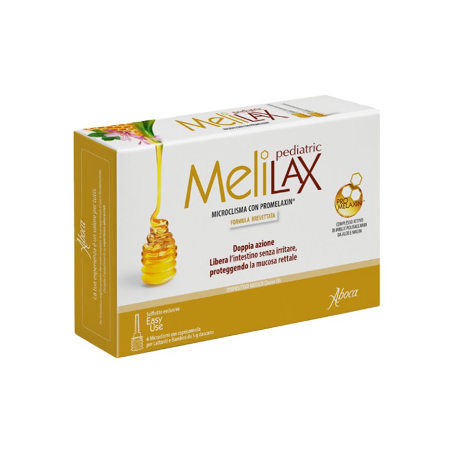 Aboca, Melilax Pediatric, 6 Microclismi