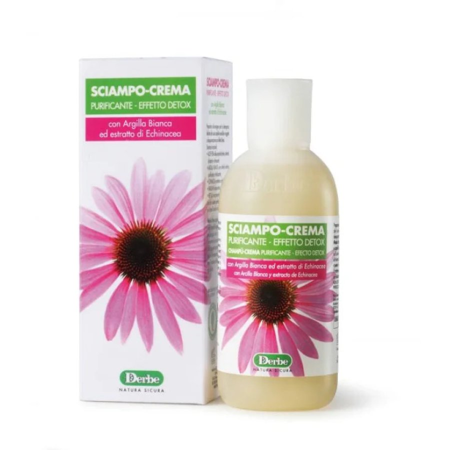 Derbe Sciampo-Crema Purificante Effetto Detox, 200 ml Derbe Sciampo-Crema Purificante Effetto Detox, 200 ml