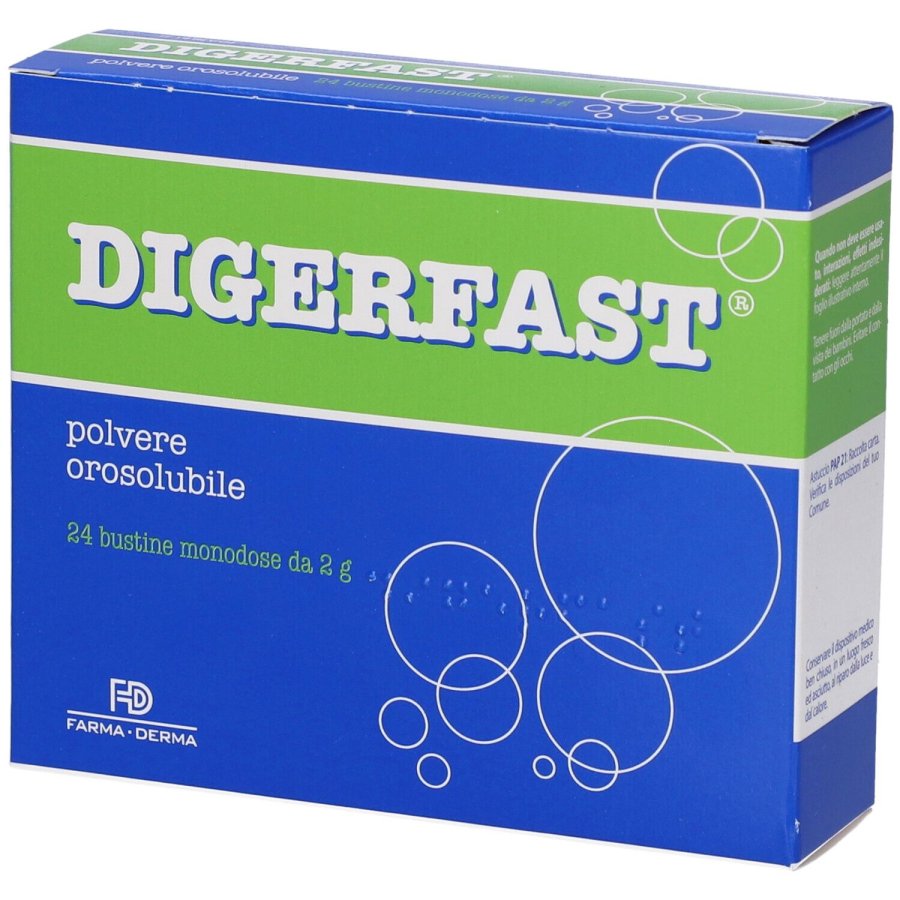 Digerfast, 24 bustine