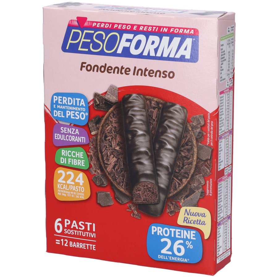 Pesoforma, Barretta Double Dark, 12 Pezzi