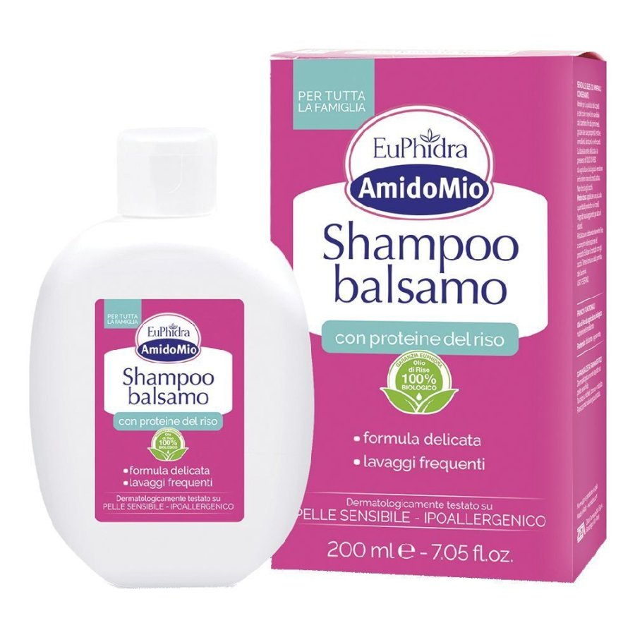 Euphidra AmidoMio Shampoo Balsamo, 200 ml