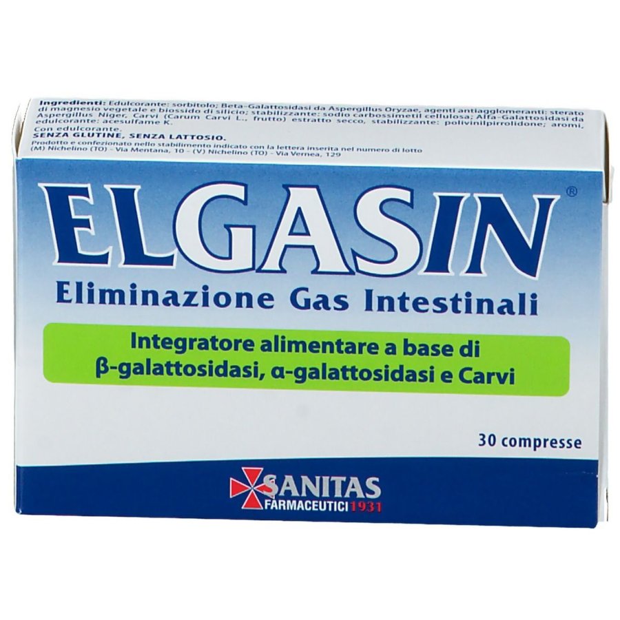 Sanitas, Elgasin, 30 Compresse