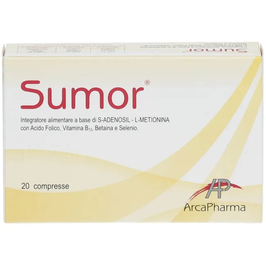 Sumor Integratore Alimentare 20 Compresse – Supporto Umore e Benessere Psicologico