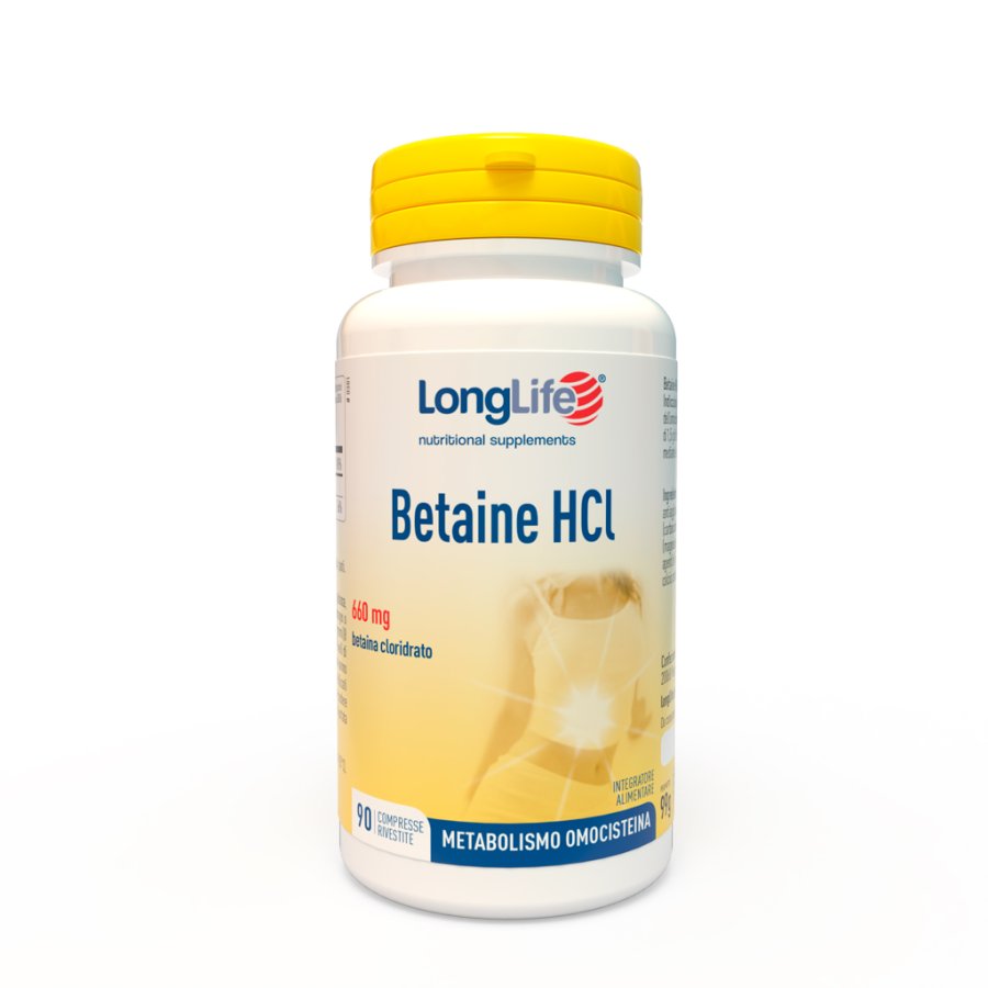 LongLife, Betaine HCl, 90 Compresse