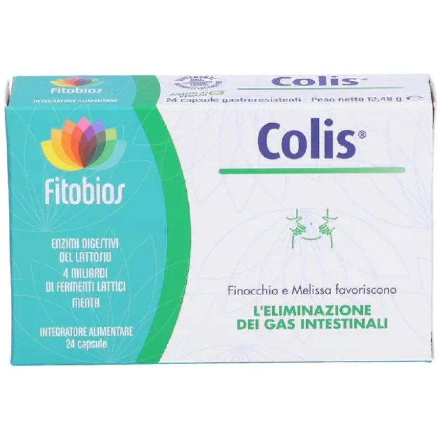 Colis 24 Capsule, Integratore Alimentare Gastroresistenti