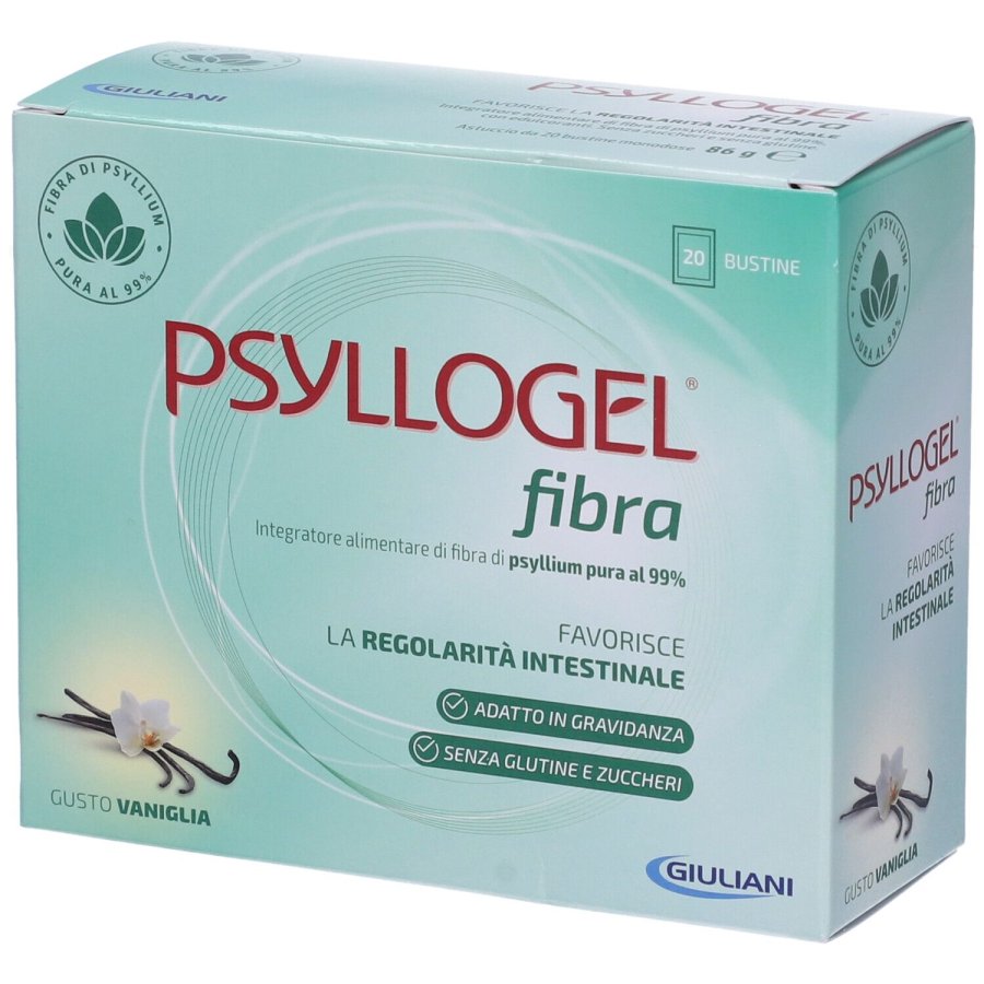 Psyllogel Fibra Vaniglia, 20 bustine Psyllogel Fibra Vaniglia, 20 bustine