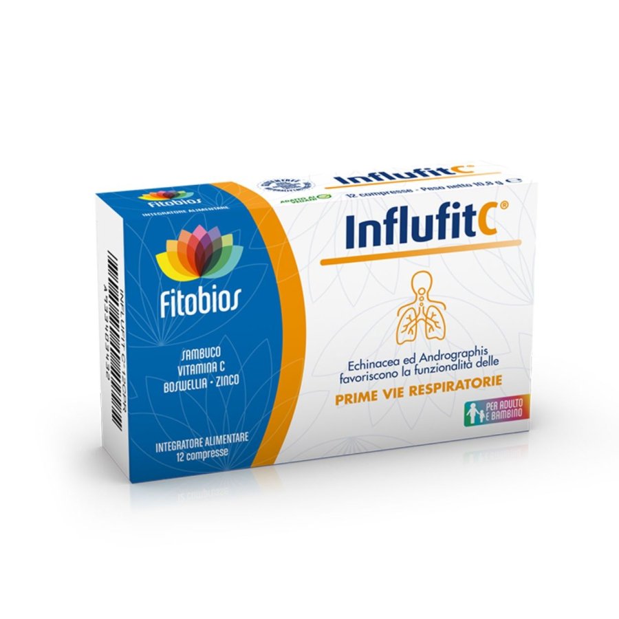 Influfit C 12 Compresse - Integratore per il Benessere Immunitario