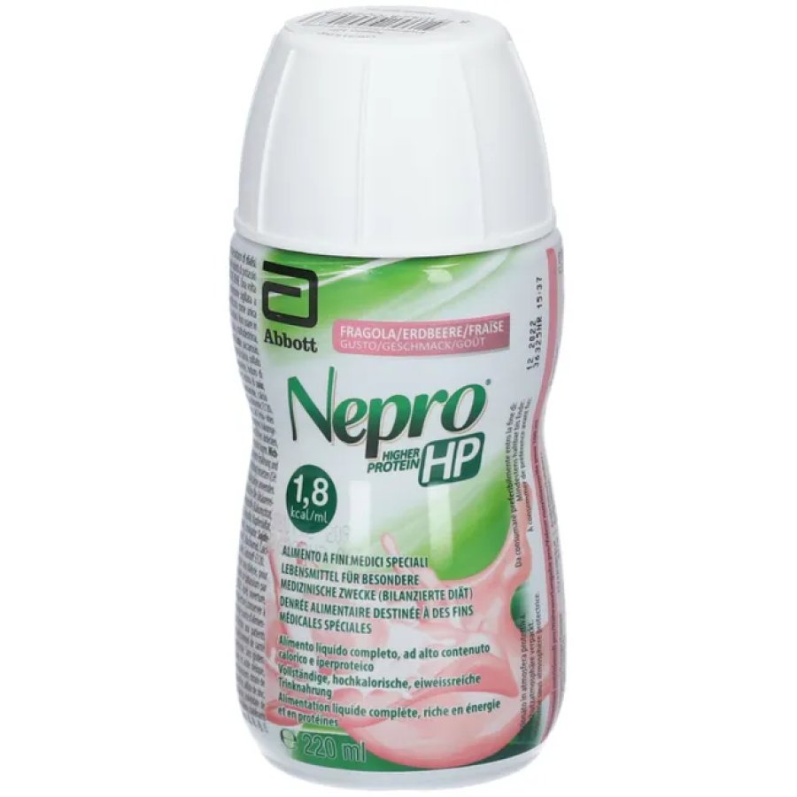 Abbott, Nepro HP Fragola, 220 ml 