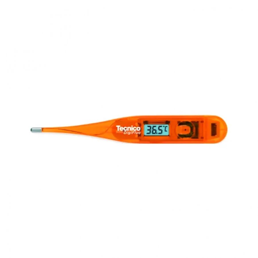 Digifluo Termometro Tecnico Arancio - Termometro Digitale a Puntina Rigida