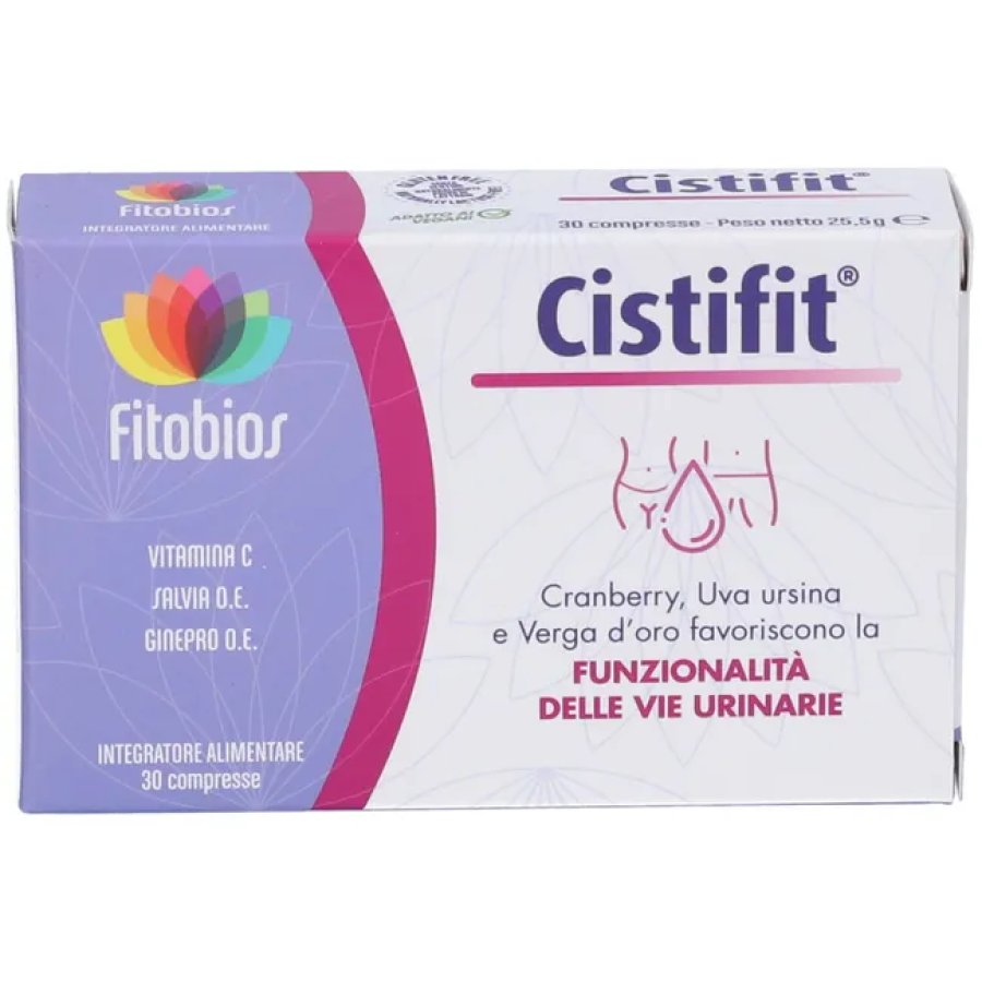 Cistifit 30 Compresse - Integratore per il Benessere delle Vie Urinarie