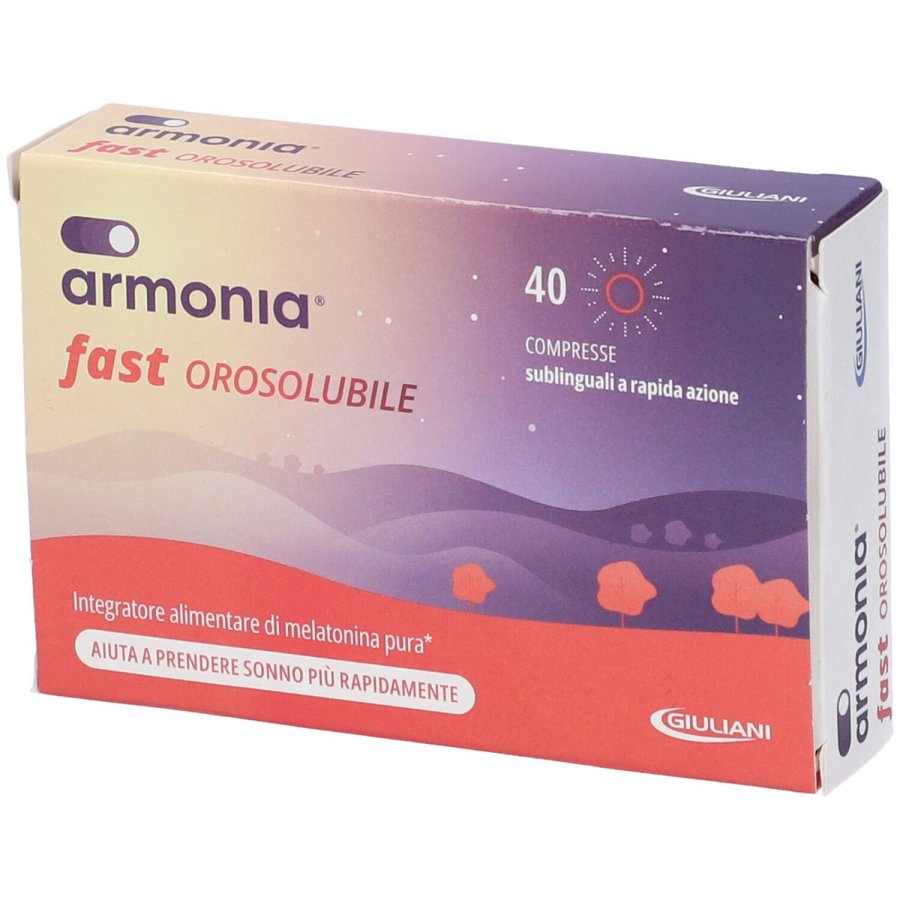 Armonia Fast Orosolubile, 40 Compresse