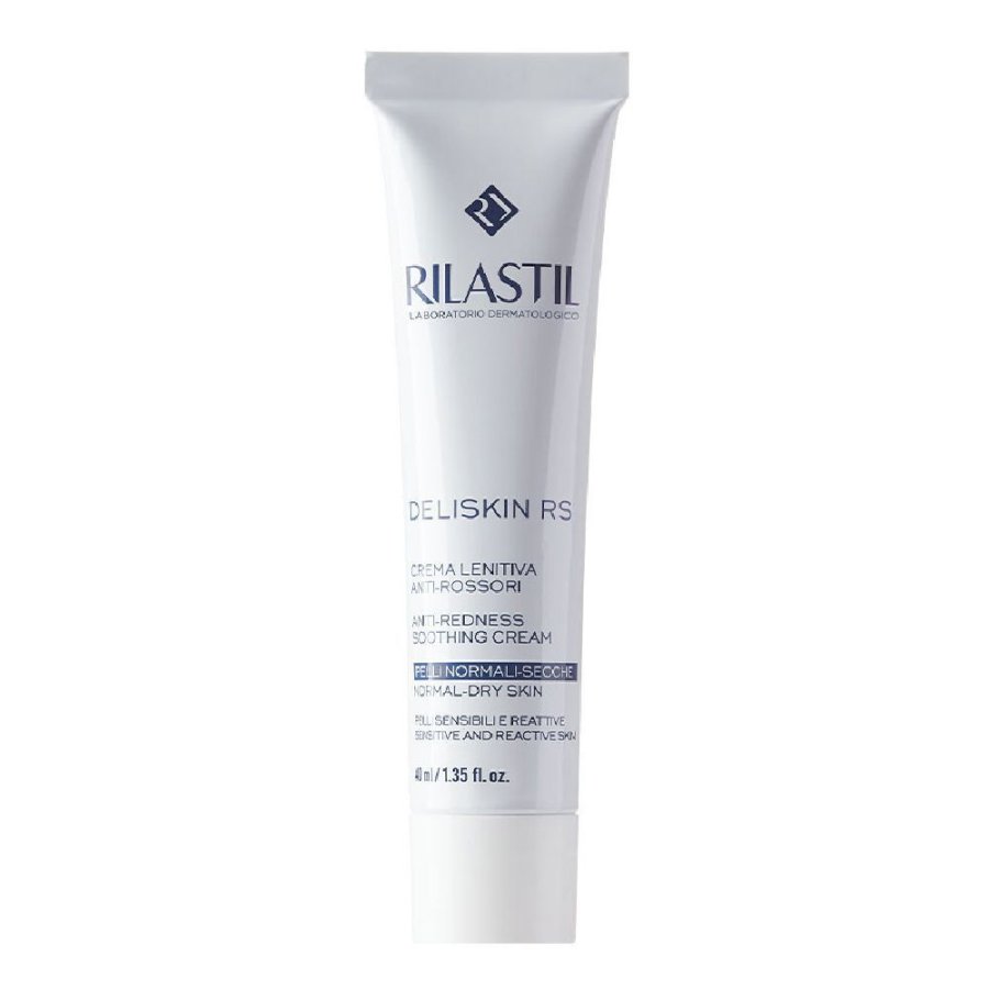 Rilastil - Deliskin RS Crema Lenitiva Confezione 40ml - Comfort e Lenimento per Pelli Sensibili