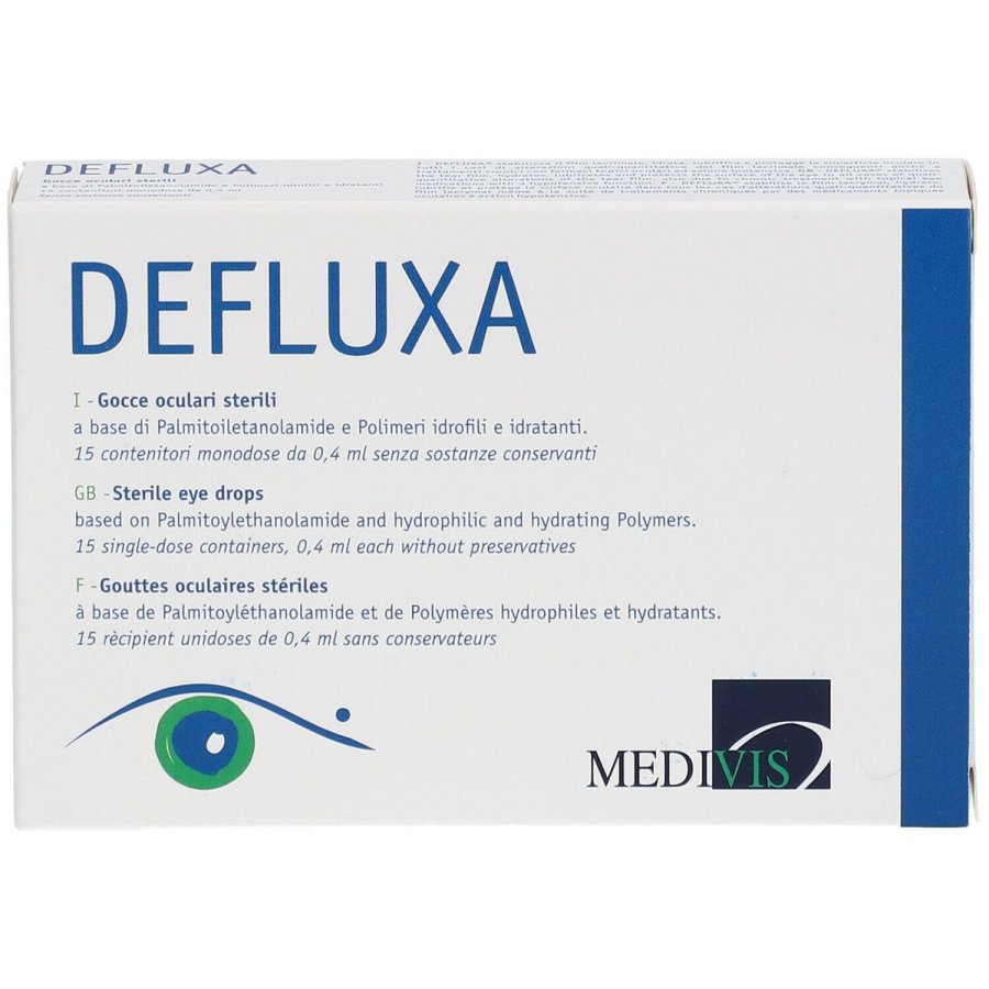 Medivis, Defluxa Gocce Oculari, 15 Contenitori