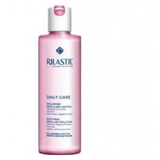 Rilastil - Daily Care Soluzione Micellare Lenitiva 250ml - Detergente viso-occhi lenitivo senza risciacquo