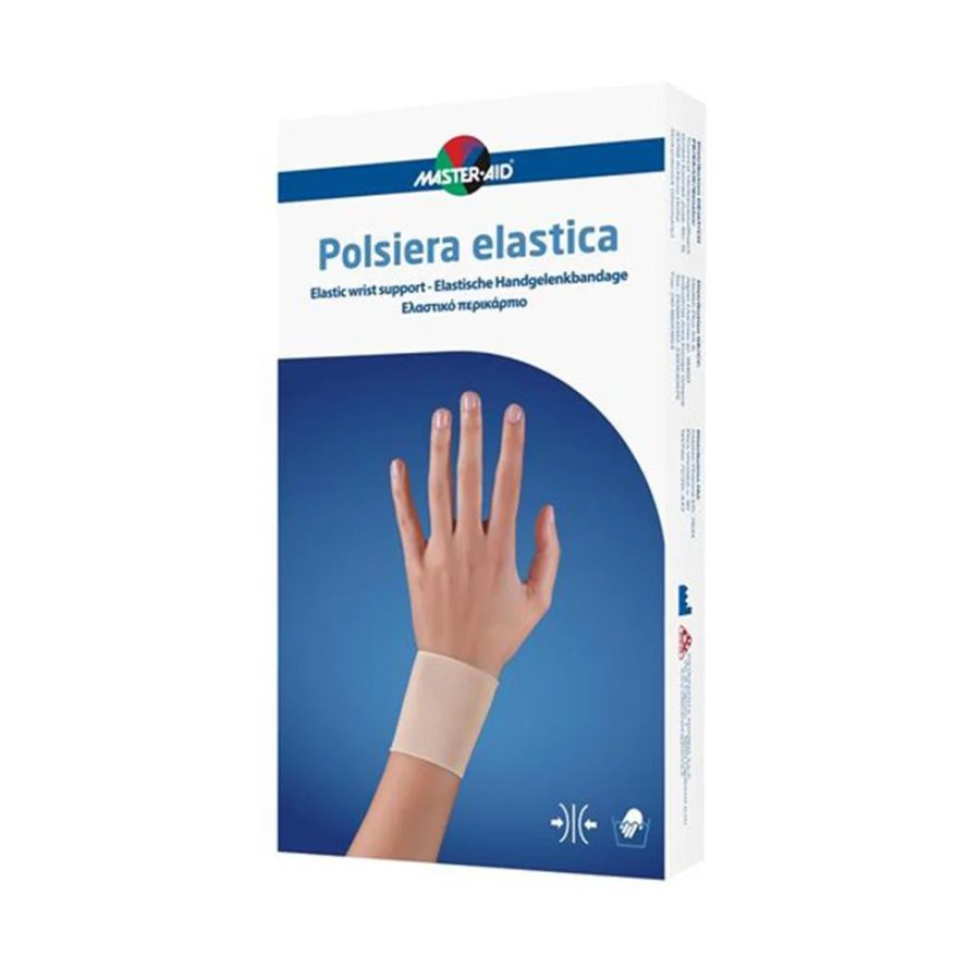 Master-Aid Polsiera Elastica Taglia 1 (12-17 cm), 1 Pezzo