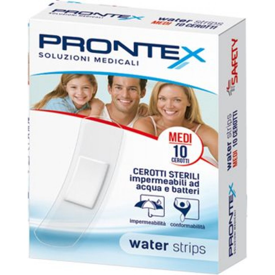 Prontex Cerotti Water Strips Medi 10 Pezzi
