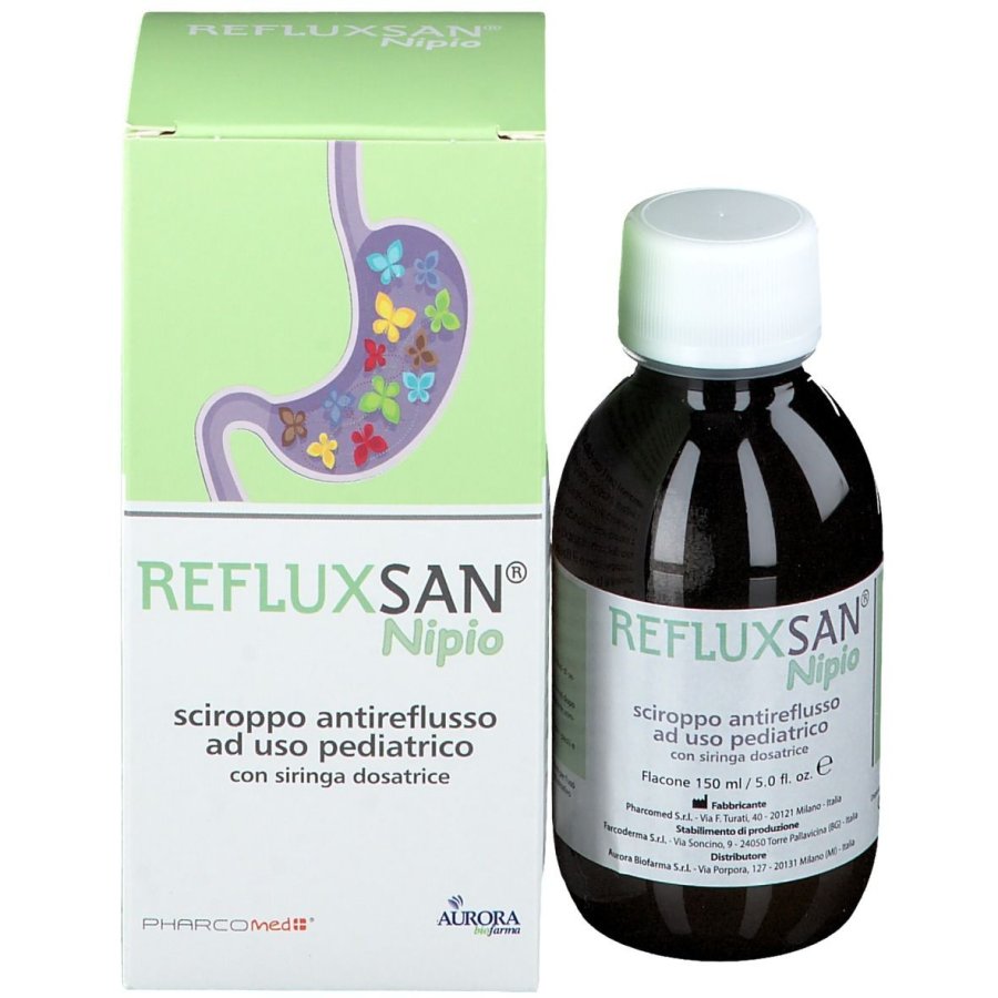 Refluxsan Nipio, Sciroppo Antireflusso Pediatrico, 150 ml