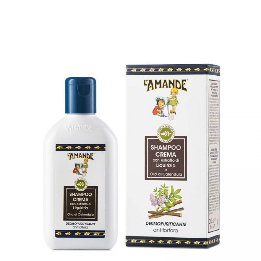 Shampoo Crema Antiforfora 200ml - Il Rimedio Idratante per Capelli Sani