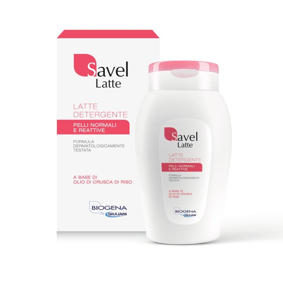 Biogena Savel Latte Detergente, 200 ml