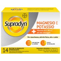 Supradyn Magnesio e Potassio, 14 Bustine Supradyn Magnesio e Potassio, 14 Bustine