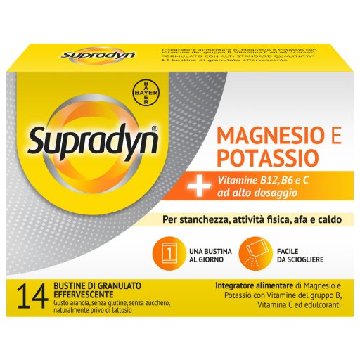 Supradyn Magnesio e Potassio, 14 Bustine