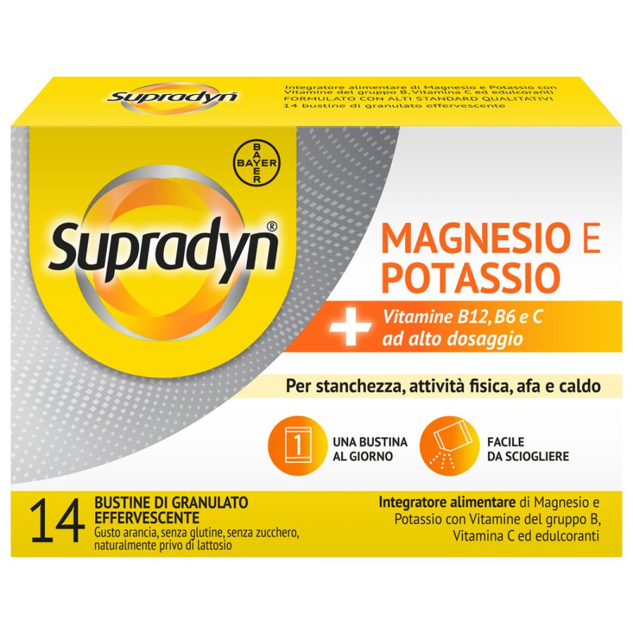 Supradyn Magnesio e Potassio, 14 Bustine