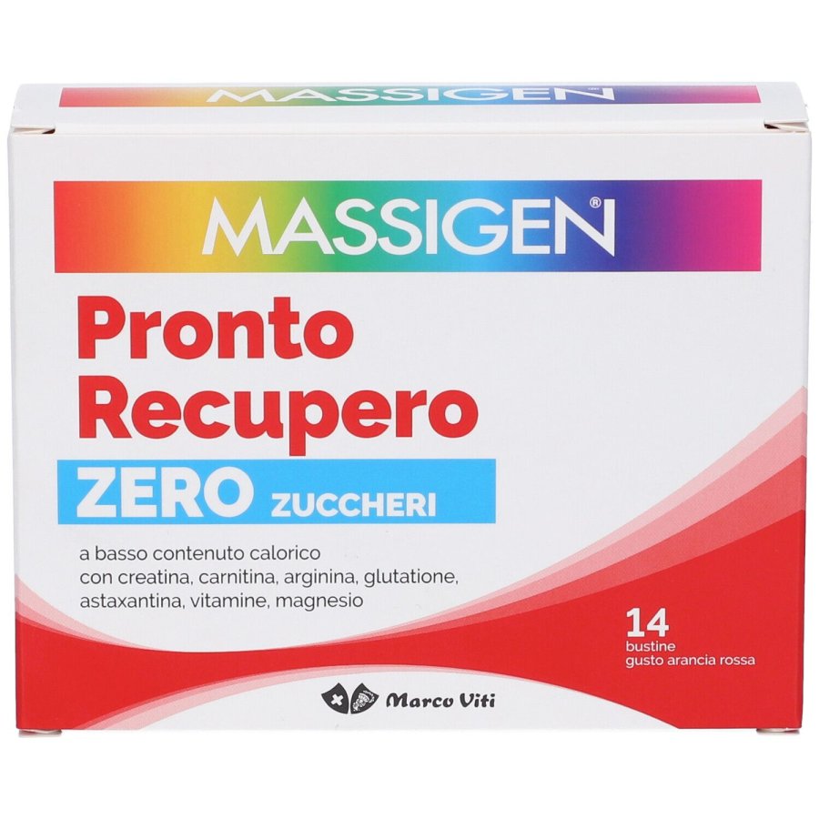 Massigen, Pronto Recupero Zero Zuccheri, 14 bustine