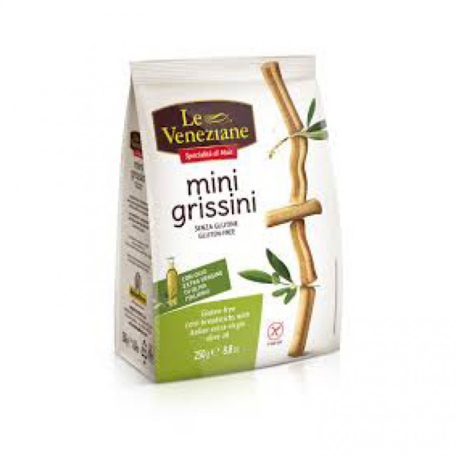 Mini Grissini senza Glutine Le Veneziane - 250g - Fragranti e Croccanti