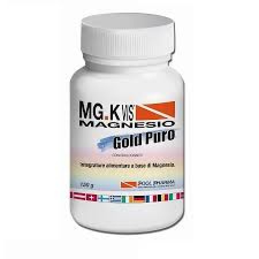 MgK Vis Magnesio Gold Puro 150g - Integratore Alimentare in Polvere