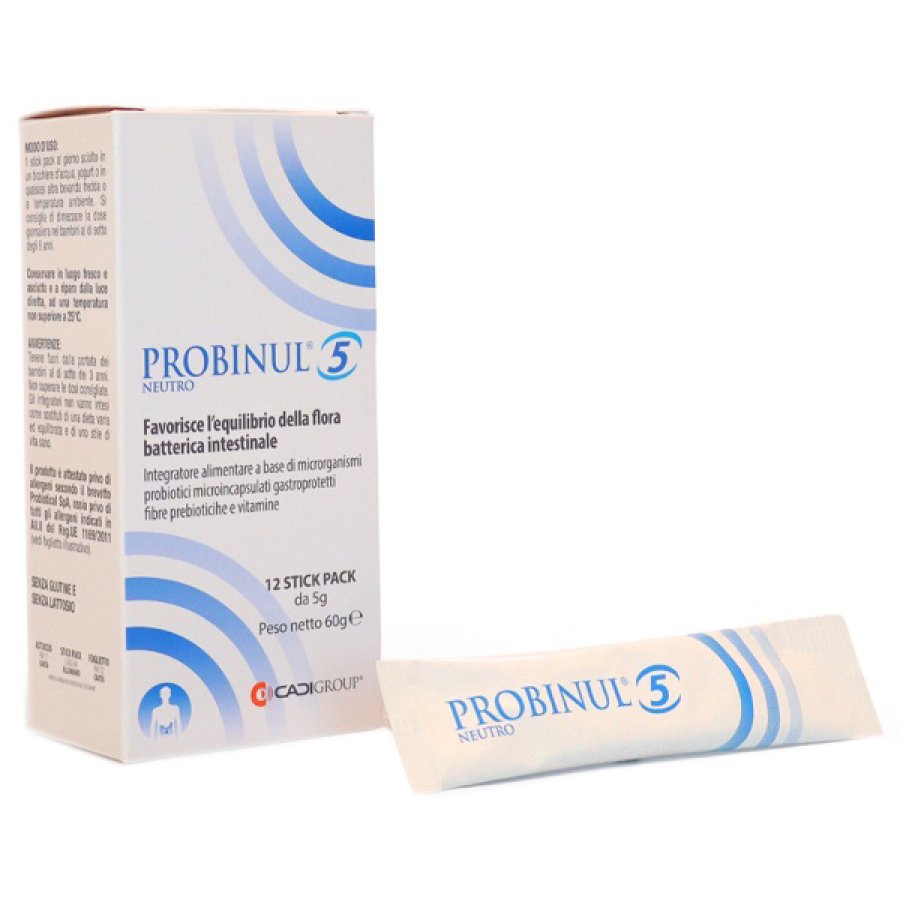 PROBINUL 5 NEUTRO, 12 Stick Pack PROBINUL 5 NEUTRO, 12 Stick Pack