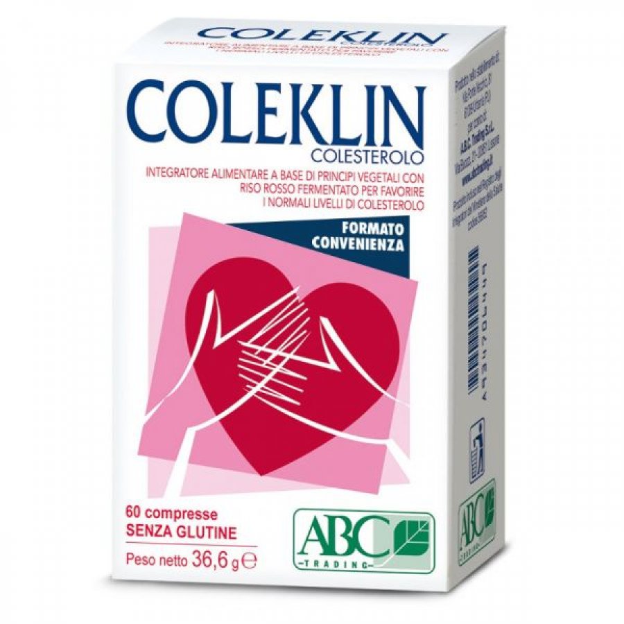 Coleklin Colesterolo - 60 Compresse 3mg