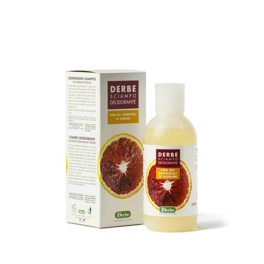 Derbe Shampoo Deodorante Agrumi, 200 ml Derbe Shampoo Deodorante Agrumi, 200 ml