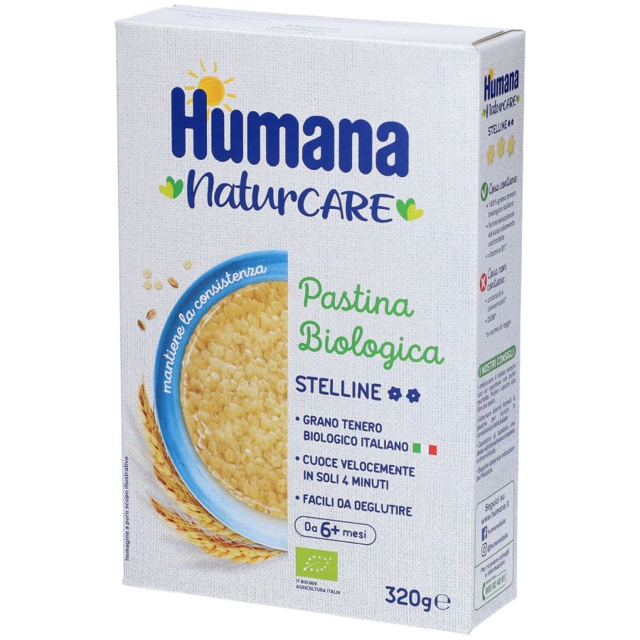 Humana, Stelline Biologiche Pastina, 320 g