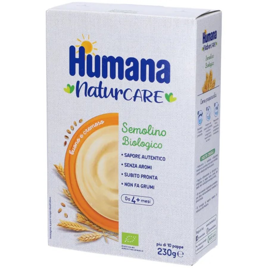 Humana, Semolino Biologico, 230 g