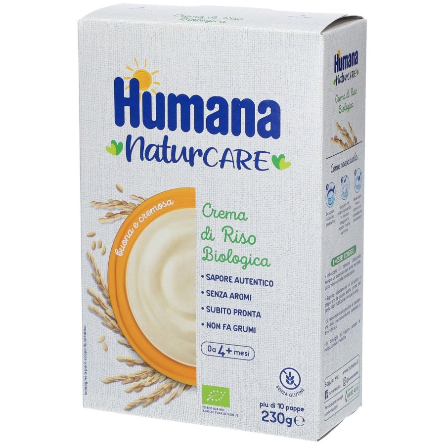 Humana, Crema di Riso Biologica, 230 g
